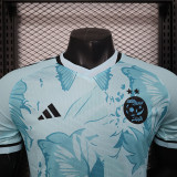 25/26 Algeria Light Green Butterfly Edition Player Version Soccer Jerse