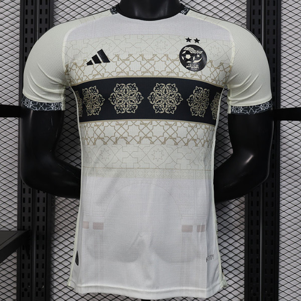 24/25  Algeria Beige Edition Player Version Soccer Jerse