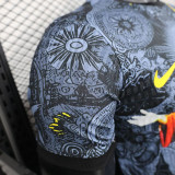 25/26 Brazil Christ Statue Special Edition Grey  Player Version Soccer Jersey