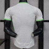 25/26 Algeria White Player Version Soccer Jersey