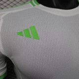 25/26 Algeria White Player Version Soccer Jersey