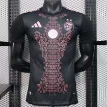 25/26 Algeria Black  Player Version Soccer Jerse(胸前花）