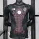 25/26 Algeria Black  Player Version Soccer Jerse(胸前花）
