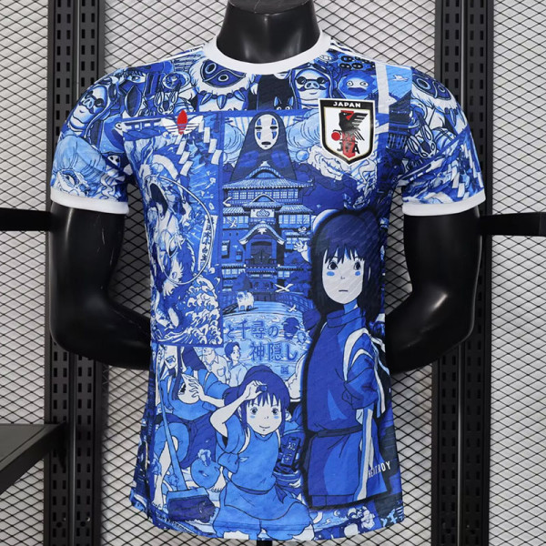 25/26 Japan  Qianxun Shenyin Blue Player Version  Soccer Jersey