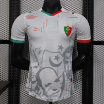 25/26 MC Alger  White Player Version Soccer Jersey