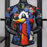 25/26 Brazil Christ Statue Special Edition Color Picture  Player Version Soccer Jersey