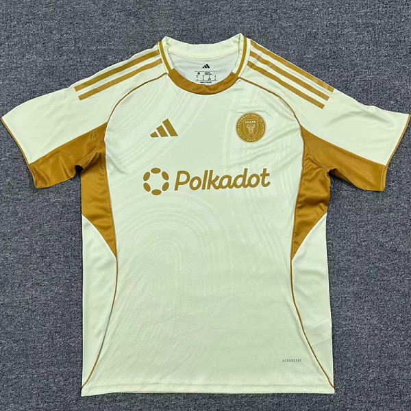 25/26 Inter Miami Light Yellow Training Shirts