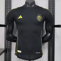 25/26 Algeria Black Player Version Soccer Jersey（金边）