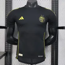 25/26 Algeria Black Player Version Soccer Jersey（金边）