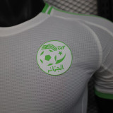 25/26 Algeria White Player Version Soccer Jersey