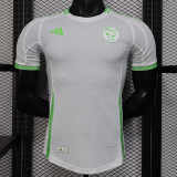 25/26 Algeria White Player Version Soccer Jersey