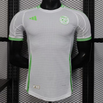 25/26 Algeria White Player Version Soccer Jersey