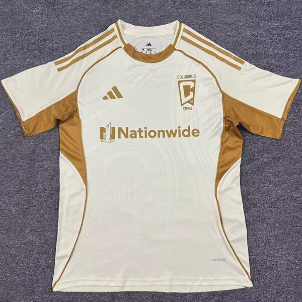 25/26 Columbus Crew  Light Yellow Training Shirts