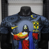 25/26 Brazil Christ Statue Special Edition Grey  Player Version Soccer Jersey