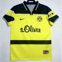 1997 Dortmund  Home Retro Soccer Jersey
