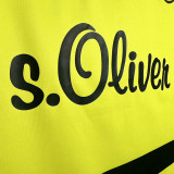 1997 Dortmund  Home Retro Soccer Jersey