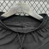 2025 A247 Black Casual Double layer shorts# 双层