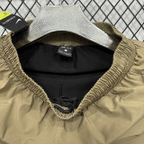 2025 D1103 Khaki Casual Double layer shorts#NK 双层卡其色