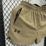 2025 D2501  Khaki Casual Double layer shorts#双层