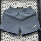 2025 D1103 Light Blue Casual Double layer shorts#NK 双层浅蓝色