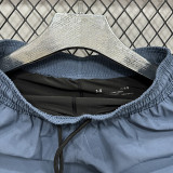 2025 A247 Light Blue Casual Double layer shorts# 双层