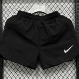 2025 D1103 Black Casual Double layer shorts#NK 双层黑色