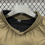2025 D2501  Khaki Casual Double layer shorts#双层