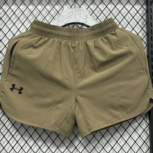2025 D2501  Khaki Casual Double layer shorts#双层