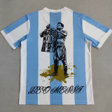 25/26  Messi Argentina Messi Graffiti Edition Fans Soccer Jersey