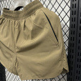 2025 D2501  Khaki Casual Double layer shorts#双层