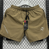 2025 A247 Khaki Casual Double layer shorts# 双层