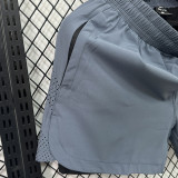2025 D1103 Light Blue Casual Double layer shorts#NK 双层浅蓝色