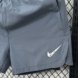 2025 D1103 Light Blue Casual Double layer shorts#NK 双层浅蓝色