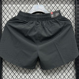 2025 D2501  Dark  Grey Casual Double layer shorts#双层