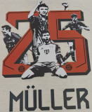 25/26  Bayern Away Müller Commemorative Edition Fans Soccer Jersey（(Müller#25）