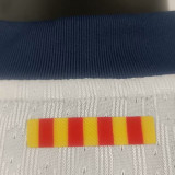 24/25 BAR  White Co branded advertisement  Player Version Soccer Jersey