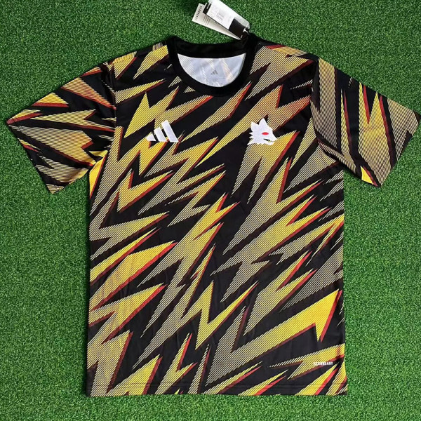 25/26 Roma BLightning pattern Training Shirts