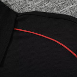 25/26  ACM  Black Polo Collar Pants Set