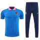 25/26  ATM Sky Blue Polo Collar Pants Set