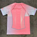 25 /26 BAR Pink   Fans Soccer Jersey(胸前蓝花）