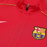 2526  BAR Red  Retro Jacket Tracksuit#F22