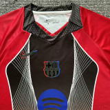25 /26 BAR Red Black Special Edition  Fans Soccer Jersey(蓝胸花）