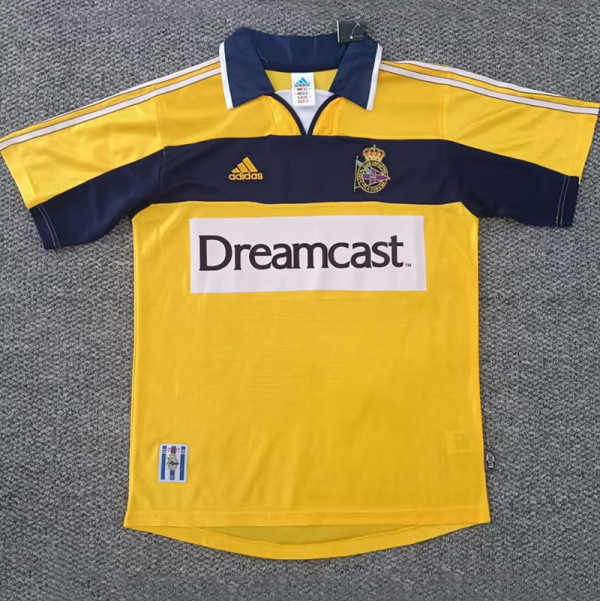 2000/2001 La Coruna Away  Retro Soccer Jersey