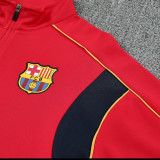 2526  BAR Red  Retro Jacket Tracksuit#F22