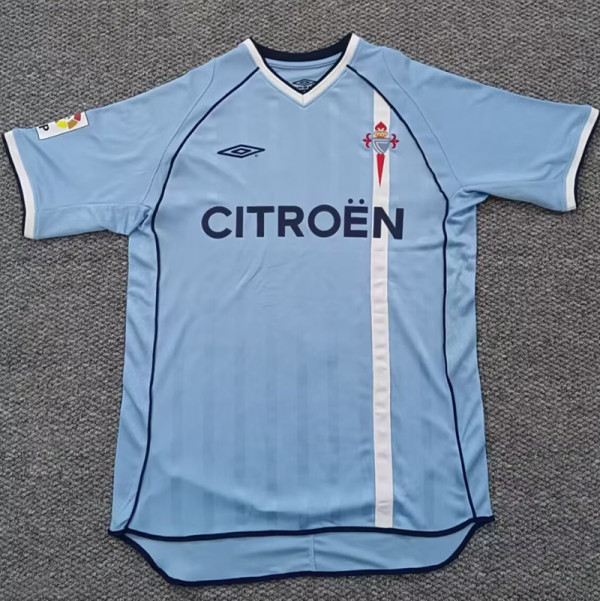 2001/2002 Celta Home Retro Soccer Jersey
