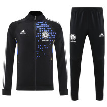 2526  CHE Black Retro Jacket Tracksuit#F11