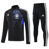 2526  CHE Black Retro Jacket Tracksuit#F11
