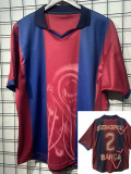 2000/2001 BAR Home Co branded Edition Retro  Soccer Jersey(背后广告、#2）
