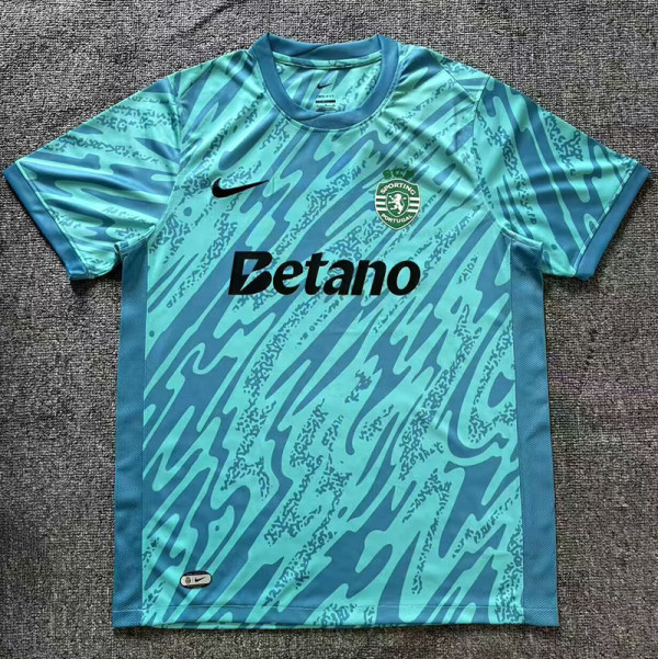 25/26  Sporting Lisbon Blue Special Edition Fans Soccer Jersey