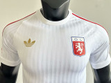 25/26 Lyon 70th Anniversary Edition White   Player Version Soccer Jersey